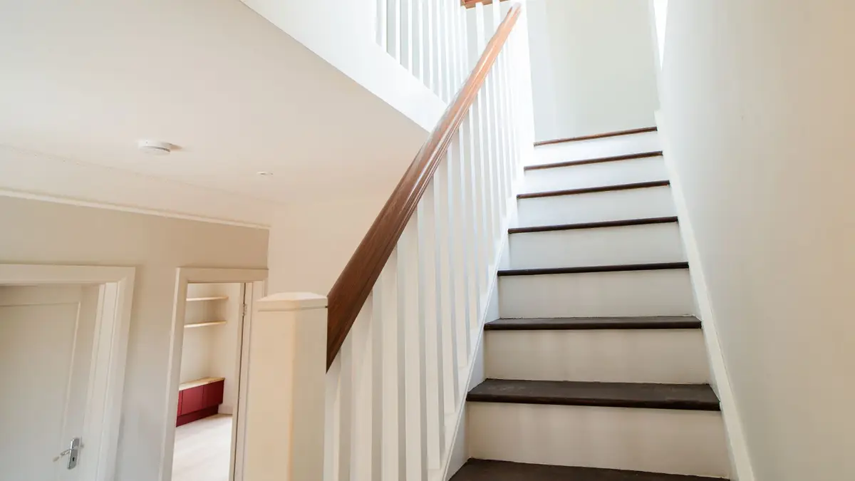 New staircase with oak handrail, Phibsborough