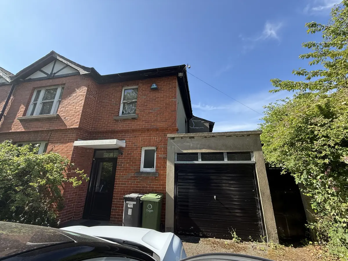 The house before, with the old side garage, Phibsborough