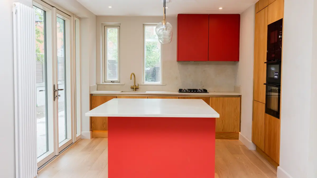 The finished kitchen, Phibsborough