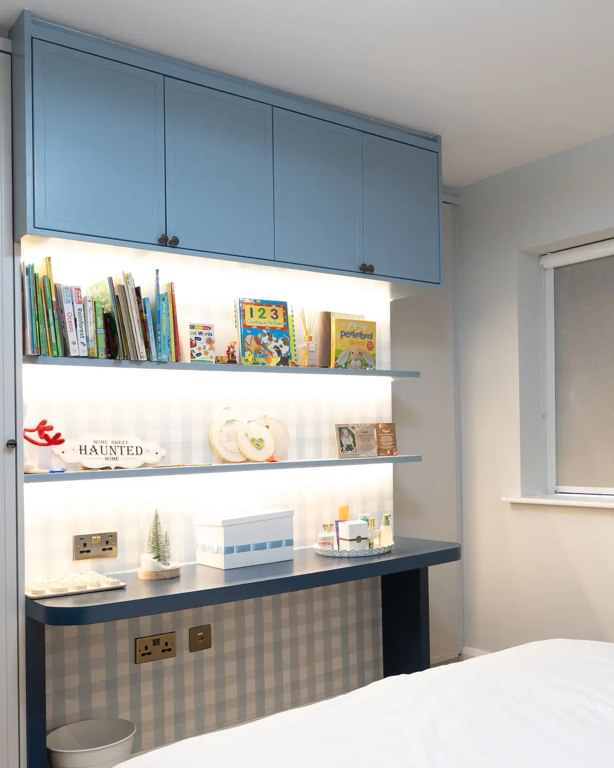 Desk, shelving and wall units, Rathcoole